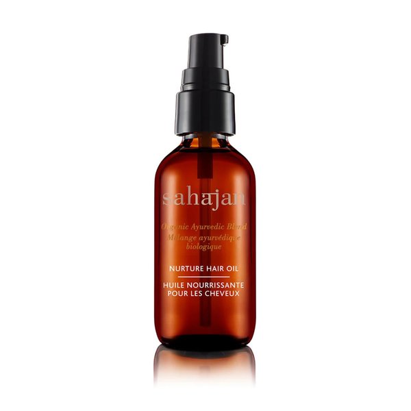 Sahajan Ayurveda Science of Intuition Nurture Hair Oil - For STRONG. SHINY. RESILIENT. Hair - 30ml/1 oz - 5,000 year old Ancient Indian Science - Visibly Restore Hair & Follicles - 100% Natural