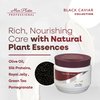 Mon Platin Professional Hair Mask, 500ML - Deep Conditioning for Dry, Colored, Damaged Hair with Black Caviar & Natural Silk Protein, SLS/Salt Free
