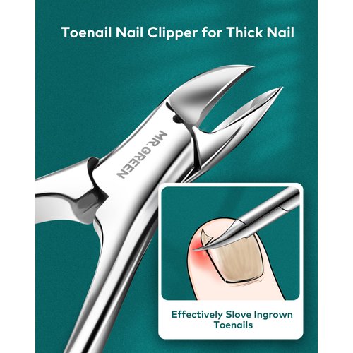 7Pcs Manicure Set, Pedicure Sets, Nail Clipper sets，Stainless Steel Professional Nail Cutter with Travel Case