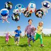 Space Balloons - 33 Inch Astronaut Foil Balloons, Mylar Airship Planet Rocket Galaxy Balloons, Outer Space Theme Birthday Decorations - Pack of 8