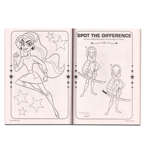 DC Super Hero Girls Coloring and Activity Book Set for Kids - Bundle with Jumbo Coloring Book, Activities, Puzzles, Stickers, Decals, and More Featuring Wonder Woman, Batgirl