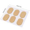 Yimanduo 18 Pieces Toe Cushions Pad, Fabric Toe Bunion Protector Pads, Corn Cushions Bunion Relief Pads for Reduce Rubbing, Callus,Friction Etc Adhesive Pads Sticky
