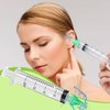 2 Pieces Ear Wax Cleaner Syringe Tip Ear Wax Flusher Tool Ear Wax Remover Ear Irrigation Syringe for Ear Cleaning and Irrigation of Humans, 20 ML