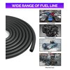 RACOONA 9.85FT Fuel Line,1/4" ID Fuel Line Hose with 20Pcs 2/5" ID Hose Clamps,Car Accessories Gas Line Small Engine Fuel Line,Stretchy Fuel Line for Motorcycle Mowers Tractors and All Small Engines