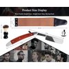 Straight Razor Barber Razor Straight Edge Razor navaja de barbero Straight Razor Kit Professional Shaving Razor with Strop Shaving Brush Leather Strop