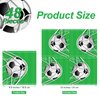 Aodaer 48 Pieces Soccer Paper Napkins Disposable Football Party Napkins Sports Ball Napkins Soccer Cocktail Dinner Napkin Set 13" x 13" Unfolded Football Tableware Napkins for Sports Party Supplies
