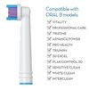 Replacement Toothbrush Heads for Oral-B, 4 Pack Replacement Heads Compatible with Oral B Braun Electric Toothbrush (4 Pack)