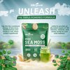 KIKI Green Irish Sea Moss Powder 8 Oz - Wildcrafted Sea Moss with Bladderwrack Burdock Root Powder Dr Sebi Sea Moss for Immune Support - Keto, Vegan Friendly Powder