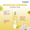 Blossom Scented Moisturizing Lip Gloss Tubes, Infused with Real Flowers, 0.3 fl. oz/9ml, Marshmallow