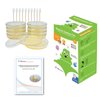 EZ BioResearch Bacteria Science Kit (IV) (Gift Pack): Prepoured LB-Agar Plates and Cotton Swabs. Exclusive Free Science Fair Project E-Book Packed with Award Winning Experiments. (IV Gift Pack)