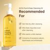 AVCA Korean Blackhead Remover Facial Cleansing Oil - Face Wash & Based Makeup Remover for Sensitive, Normal & Oily Skin, Face Pore Cleanser (300ml / 10.14 fl.oz.)