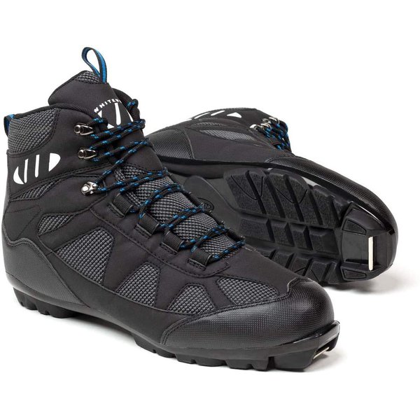 Whitewoods Unisex Adult 302 NNN Nordic Cross Country XC Touring Adventure Insulated Ski Boots, Black/Blue, 36