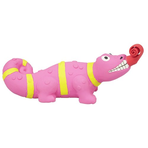 POMOSAVIDA+PTL0028+Lizard+pet Toy chew Toy Squeaky Toy Dog Toy Interactive Dog Toy Emulsion Toy, Size:183 * 58 * 53mm,57g, Dog Squeaky Toys for Aggressive chewers, Unique Dog Toys, juguete de perro