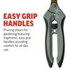 Piranha Pruner Trimming Scissors Garden Shears, Plant Trimmers, Gardening Hand Tools, Straight Titanium Blade