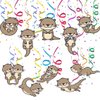 Otter Streamers - Playful Otter Party Decorations for a Splash of Fun