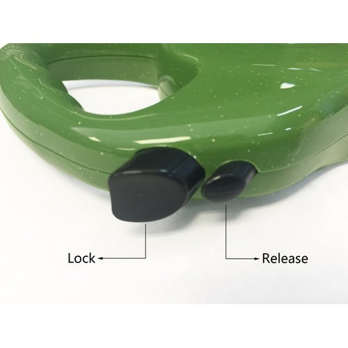 JZ Trading Corp Retractable Dog Leash 11.5 FT (Green)