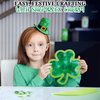 Shamrock Craft Kit - Makes 12, 9 Inch Shamrocks - Tissue Paper and Acetate - Crafts for Kids and Fun Home Activities