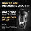 Gains in Bulk Instantized Creatine Monohydrate for Women and Men, Soluble Pre Workout Powder, Supports Muscle Building, Strength and Performance, Bodybuilding Supplements, Unflavored, 100 Servings