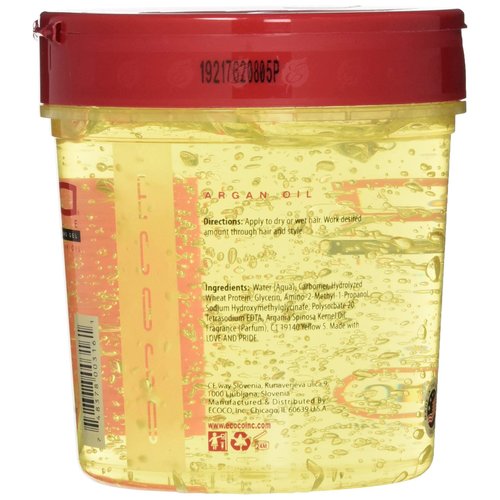 Eco Style Styling Gel, Argan Oil, 24 Ounce