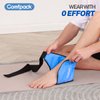 Comfpack Heel Ice Pack Wrap Plantar Fasciitis Relief, Ankle Foot Ice Pack Wrap for Swelling, Reusable Gel Cold Pack for Foot Pain Relief, Achilles Tendonitis, Ankle Sprain, Heel Pain, Foot Surgery