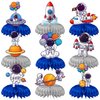 9 Pcs Space Birthday Decorations Space Centerpieces for Tables Space Themed Party Decorations Space Party Favors