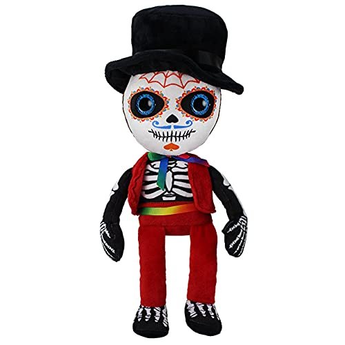 WISHPETS XOXO Day of The Dead Doll Stuffed Plush Toy, Boy 11"