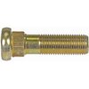 Dorman 610-566 M12-1.25 Serrated Wheel Stud - 14.38mm Knurl, 43.5mm Length Compatible with Select Scion / Subaru / Toyota Models, 10 Pack, GOLD