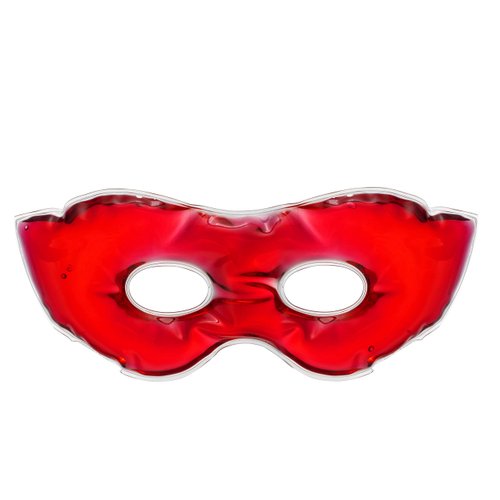Eye See Gel Eye Mask for Puffiness and Dark Circles - Cooling Eye Masks for After Surgery and Headache/Stress Relief - Multiple Colors Available - Red