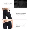 Yogipace,2 Back Pockets,Women's Straight Leg Yoga Pants Workout Pants Slim Fit,33",Black,Size XL