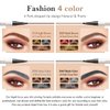 Eyebrow Pencil,Light Brown 4 Point Microblading Eyebrow Pen,Smudge-Proof Liquid Eyebrow Pencil with Micro-Fork Tip Long Lasting Brow Pen To Create Exquisite and Natural Eyebrows By Aaiffey(01#)