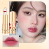 Mrettick 3 Colors Crystal Flower Jelly Lipstick Set,Magic Temperature Color Changing Lip Gloss PH Lipstick Color Changing Jelly Lipstick Waterproof Moisturizer Lip Balm (#1+#2+#3)