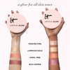 IT Cosmetics Celebrate Glow Face & Eye Makeup Palette - Multitasking Blush, Highlight & Eyeshadow Palette in Matte, Pearl & Shimmer Shades