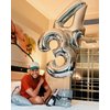 Silver 3 Balloon, Number Balloons 40 Inch, 3rd Birthday Decorations for Kids Girls Boys, Men Women Silver Party Supplies for Party Decorations, Number 3 Balloon