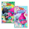 Trolls Paint with Water Super Set for Girls Kids Bundle ~ Deluxe Mess-Free Book with Water Surprise Brush, Mini Coloring Book, Stickers, Door Hanger (Trolls Party Supplies)