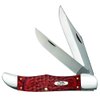 Case WR XX Pocket Knife Brown Rosewood Folding Hunter Item #189 - (6265Sab SS) - Length Closed: 5 1/4 Inches