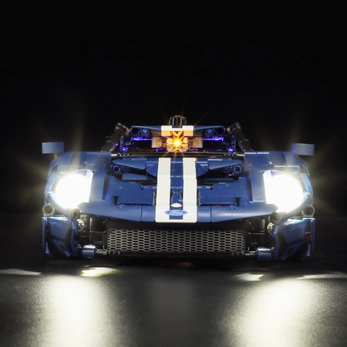 BRIKSMAX Led Lighting Kit for LEGO-42154 2022 Ford GT - Compatible with Lego Technic Building Blocks Model- Not Include Lego Set