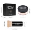KYDA Mineral Powder, SPF 35 Translucent Shimmer Loose Setting Powder, Sheer Coverage, Weightless Oil Free Blurring Finishing Powder, with Foundation Brush, Veil Translucent