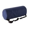 DMI Lumbar Roll Back Support Cushion Pillow - Foam Lumbar Cushion with Cover and Strap, Navy