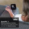 Braun ExactFit 1 Upper Arm Blood Pressure Monitor – Quick at-Home Blood Pressure Machine with Easy to Read Display, Includes Universal Blood Pressure Cuff