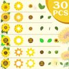 Patelai 30 Sets Be Kind Sunflower Craft Kit for Kids DIY Religious Kindness Sunflower Craft Bulk Make Your Own Sunflower Sunday School Craft for Kids Summer Spring Fun Home Classroom Activities
