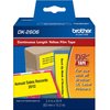 Brother Genuine DK-2606 Continuous Length Film Tape, 2.4 in x 50 ft (62 mm x 15.2 m) Black on White, Retail Packaging