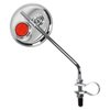 Sunlite Round Mirror 3", Chrome Plated, Red Reflector