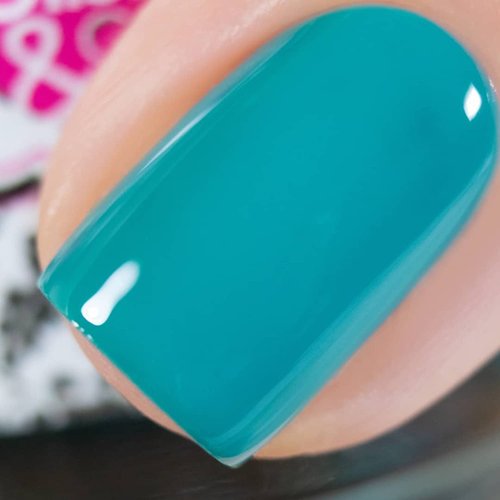 Vishine Nail Gel Polish, 15ml Soak Off Nail Gel Polish Nail Art Manicure Salon DIY at Home Long-lasting - Turquoise 0.5 OZ