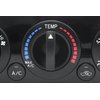Control Knob Fan Heater 2005-2011 Compatible with Toyota Tacoma Temperature HVAC Black (Orange Indicator)