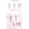 Skin Daily Skincare Set Gentle Skin Cleaning & Care Teenage Girls and Women Gift Set Includes Cleanser Serum Essence Eye Cream (4PCS)