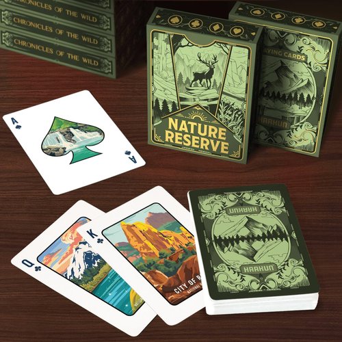 HAAKUN National Park Playing Cards Cute Pet Themed Card for Animal Lovers Teens Adults Friends Family Trivia Board Games Packs Design Set Waterproof Poker Collections Decks with Box