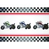 Pull-Back Motorcycle Toys for Boys & Girls | Fast and Fun Motorbike Toy Party Favors (6 Pack)