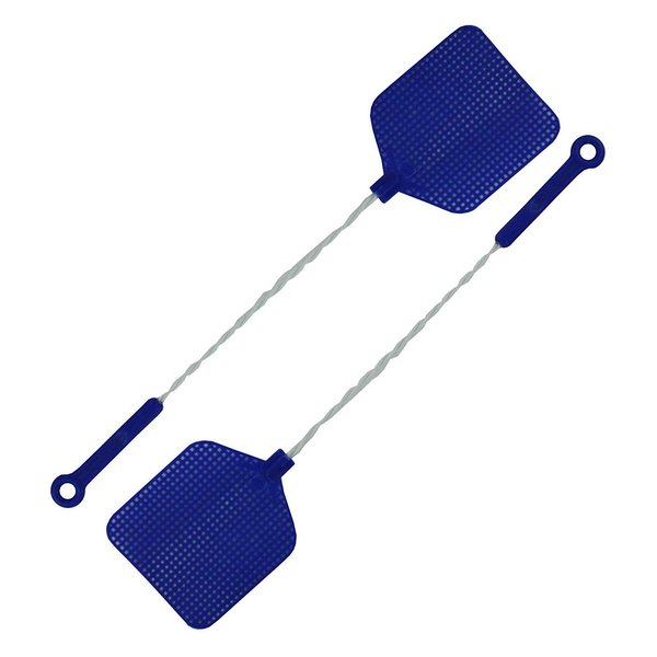 Fly Swatter with Wire Handles 2 Pack, Assorted Colors