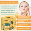 BKPPLZP Sheet Face Mask Set,Moisturizing Face Mask Skin Care,Brightening & Firming Sheet Masks,Hydrating Daily Facial Propolis Mask Set for Women,10 Pack