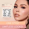 Ardell Naked My Way - 436 False Eyelashes, 4 Pairs, 1-pack